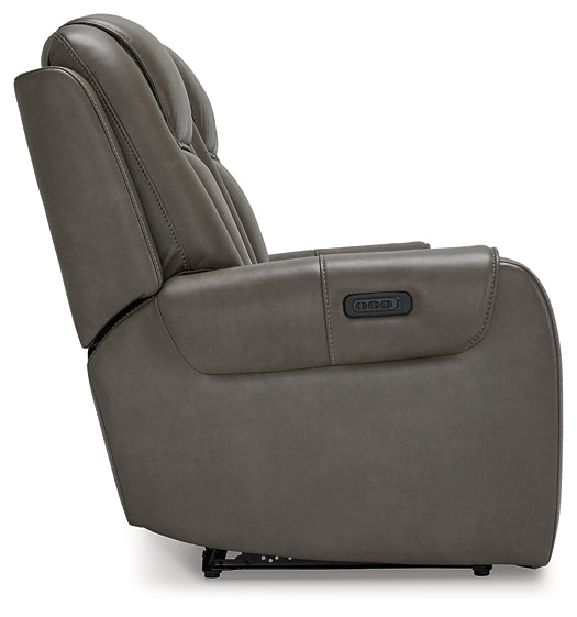 Card Player PWR REC Sofa with ADJ Headrest