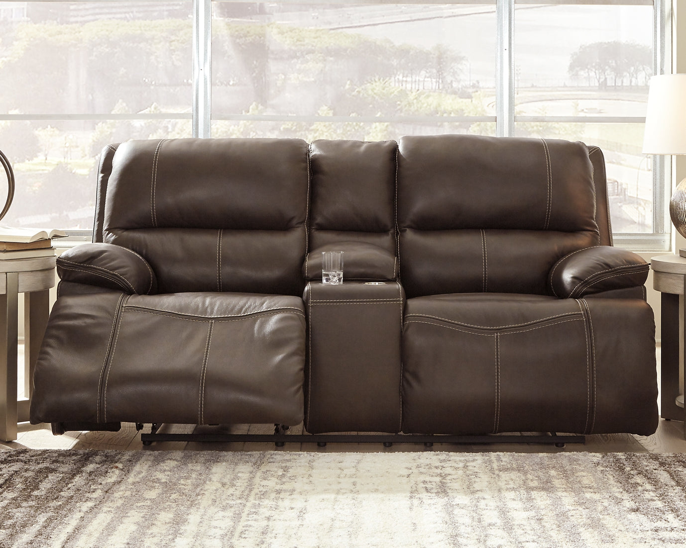 Ricmen PWR REC Loveseat/ADJ Headrest