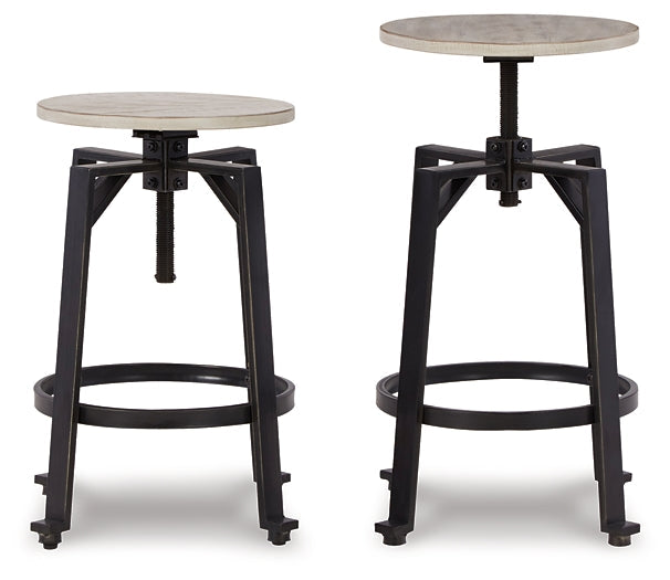 Karisslyn Swivel Stool (2/CN)