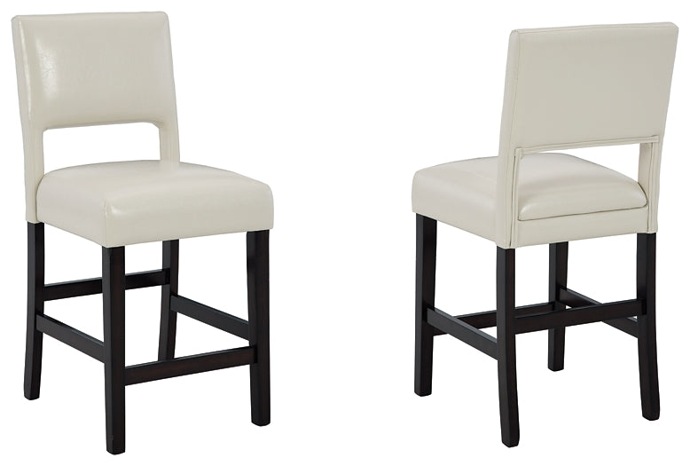 Leektree Upholstered Barstool (2/CN)