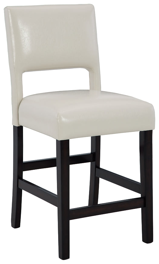 Leektree Upholstered Barstool (2/CN)