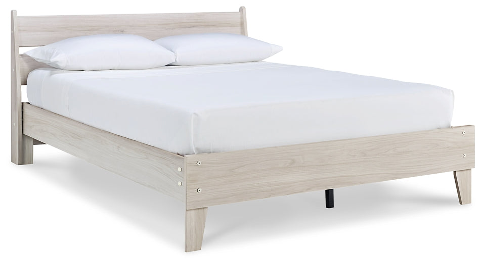 Socalle Queen Platform Bed with Dresser and 2 Nightstands