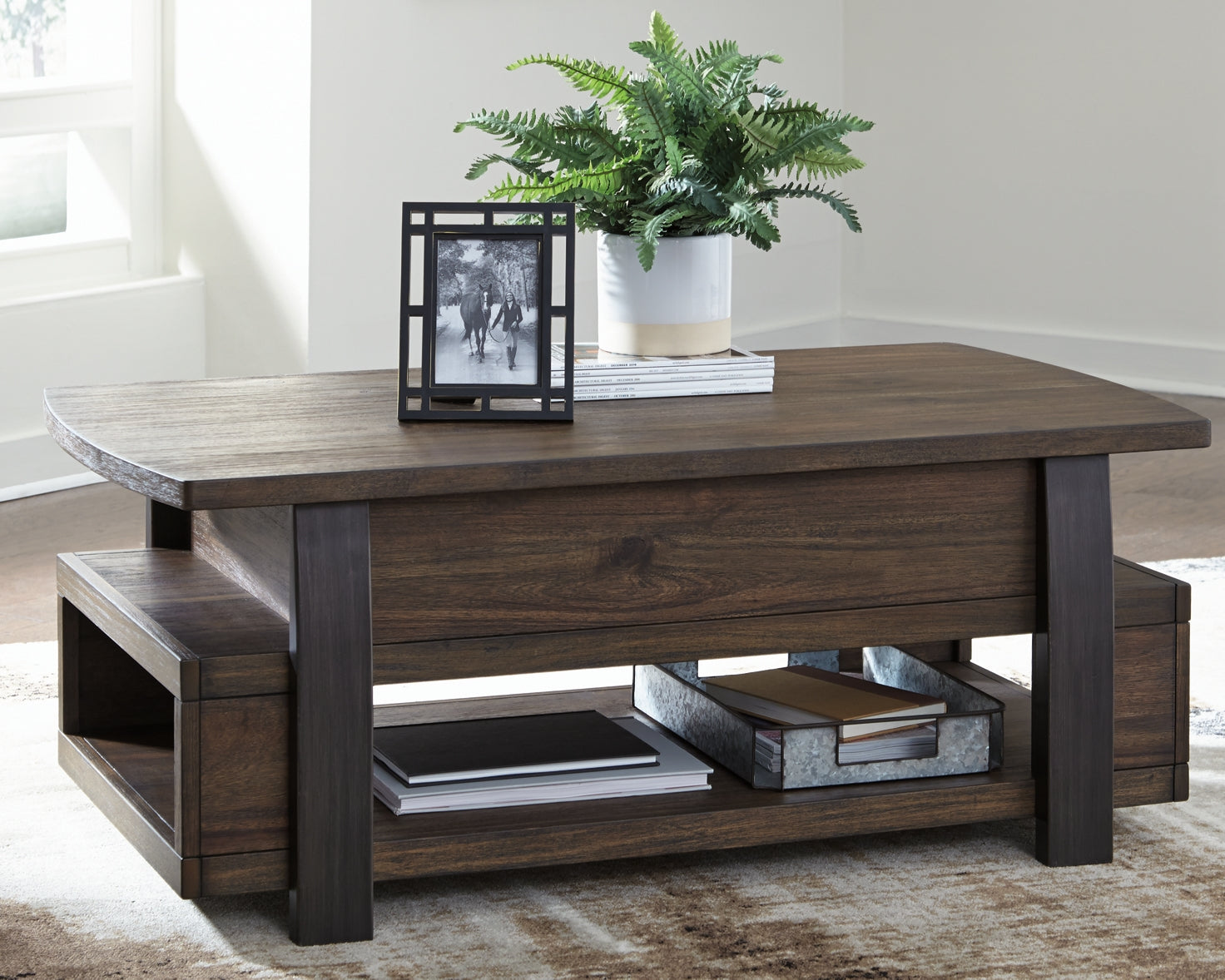 Vailbry Coffee Table with 1 End Table