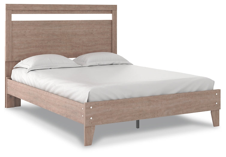 Flannia Queen Platform Bed with Dresser, Chest and Nightstand