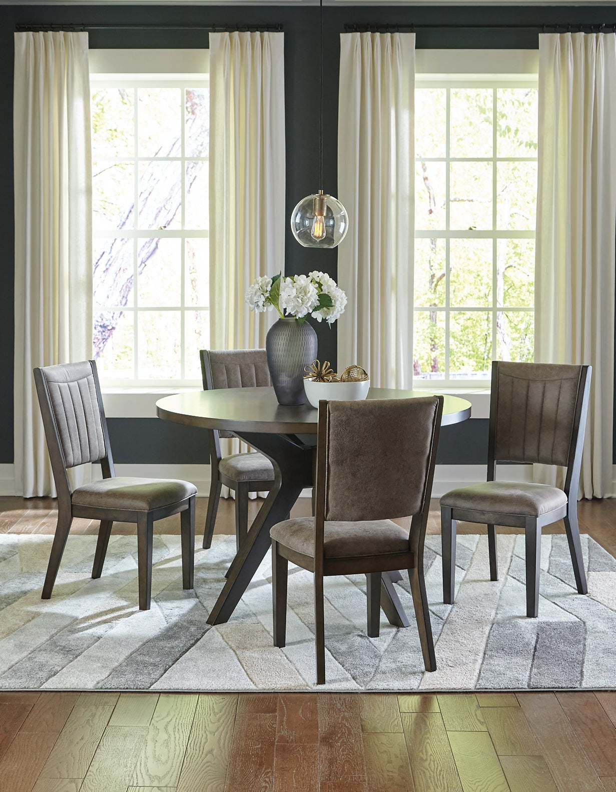 Wittland Dining Table and 4 Chairs