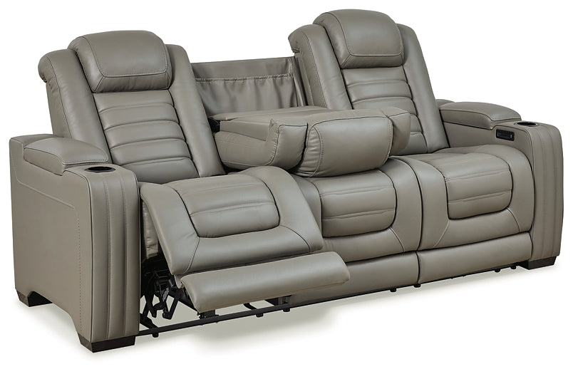 Backtrack Power Reclining Sofa and Loveseat