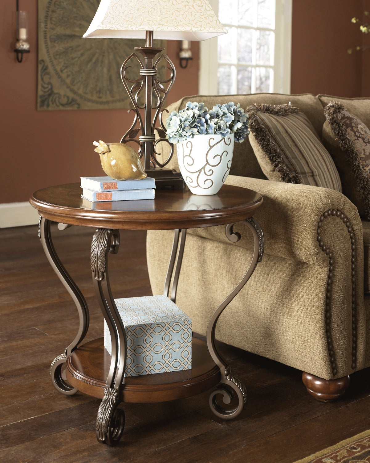 Nestor Round End Table