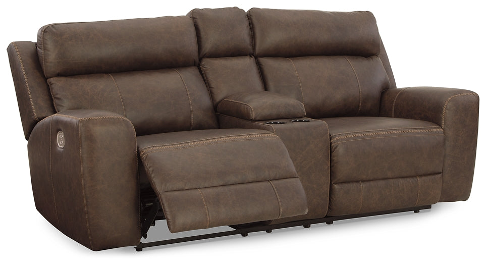 Roman PWR REC Loveseat/CON/ADJ HDRST