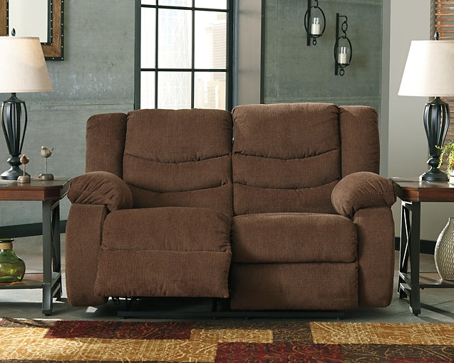 Tulen Manual Reclining Sofa and Loveseat