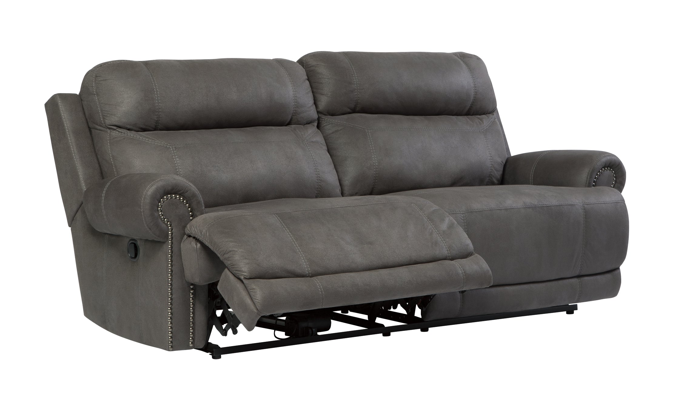 Austere Manual Reclining Sofa and Loveseat