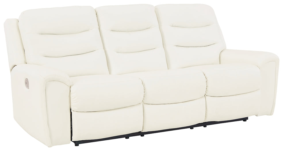 Warlin Power Reclining Sofa and Loveseat