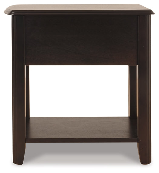 Breegin Chair Side End Table