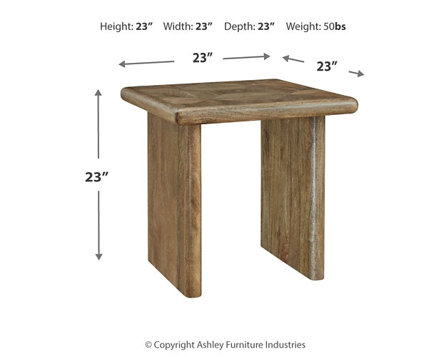 Lawland Square End Table