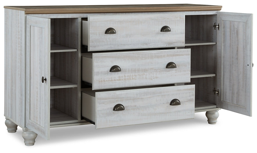 Haven Bay Full Panel Storage Bed with Dresser