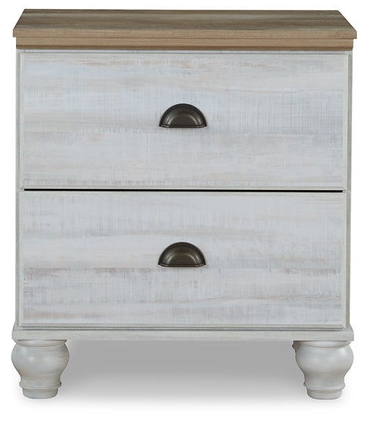 Haven Bay Queen Panel Storage Bed with Mirrored Dresser, Chest and 2 Nightstands