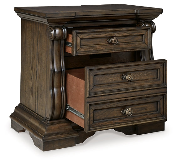 Maylee Three Drawer Night Stand